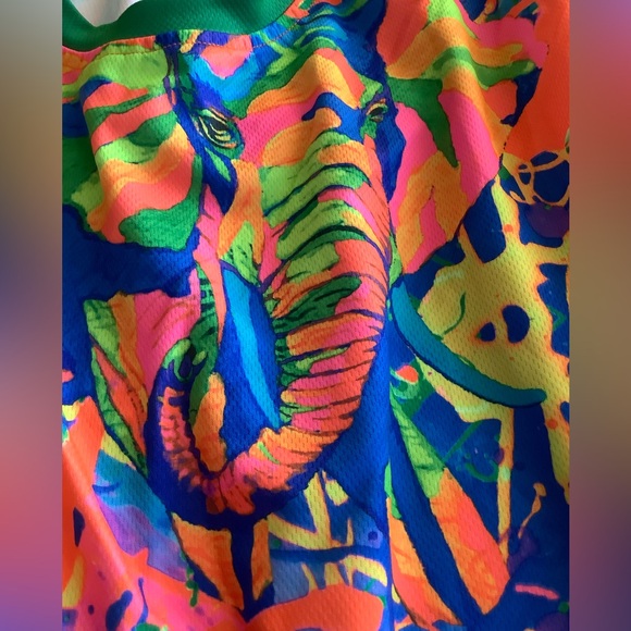 Fluorescent Aofmoka Neon Man’s T Shirt - Picture 5 of 7